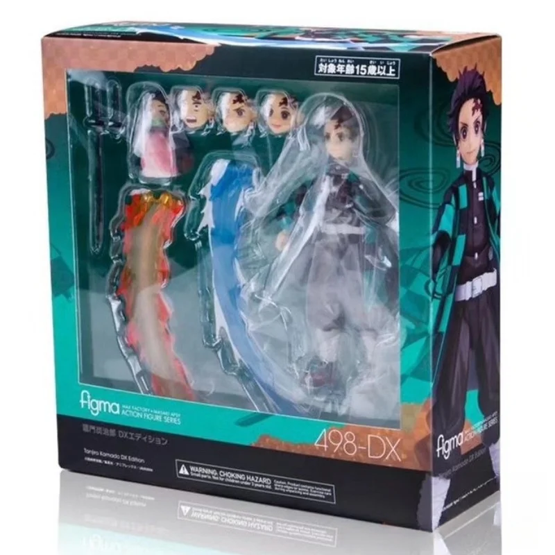 Anime Demon Slayer Kimetsu No Yaiba Tanjiro Kamado Nezuko Action Figure Statue Collectible Model Toys Doll Gifts