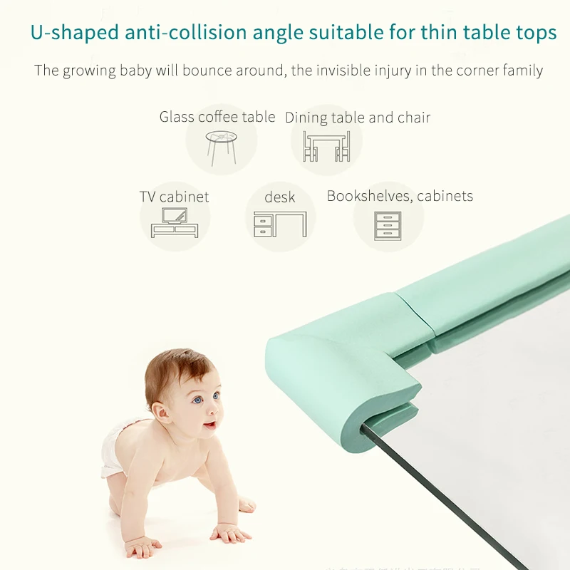 Baby Safety Corner Bed Corner Protector Protection Thin Table Angle Glass Corner Protector Tape Kids Desk Head Protector