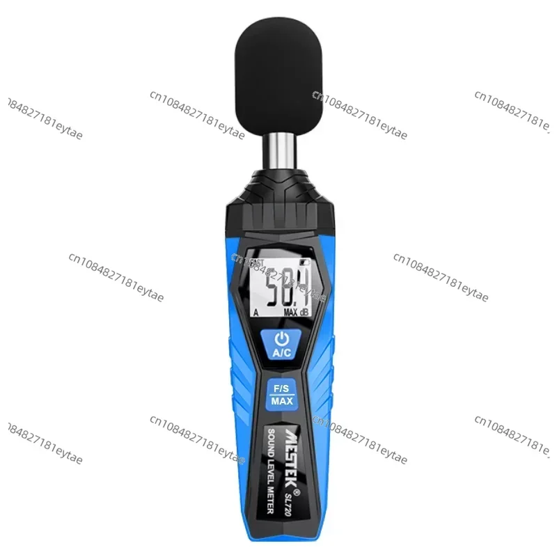 SL720 High-precision HD Backlight Display Digital Audio Decibel Meter Environment Noise Decibel Monitor 130dB Digital Test Tool