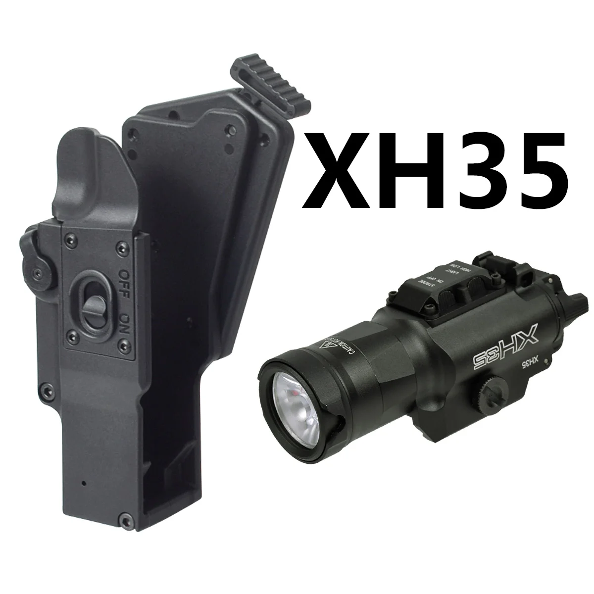 Tactical X300 Upgrade Airsoft  SureFire XH-35 XH35 1000 Lumens Weapon Scout Light Pistol Flashlight Mount Adapter Gun Holster