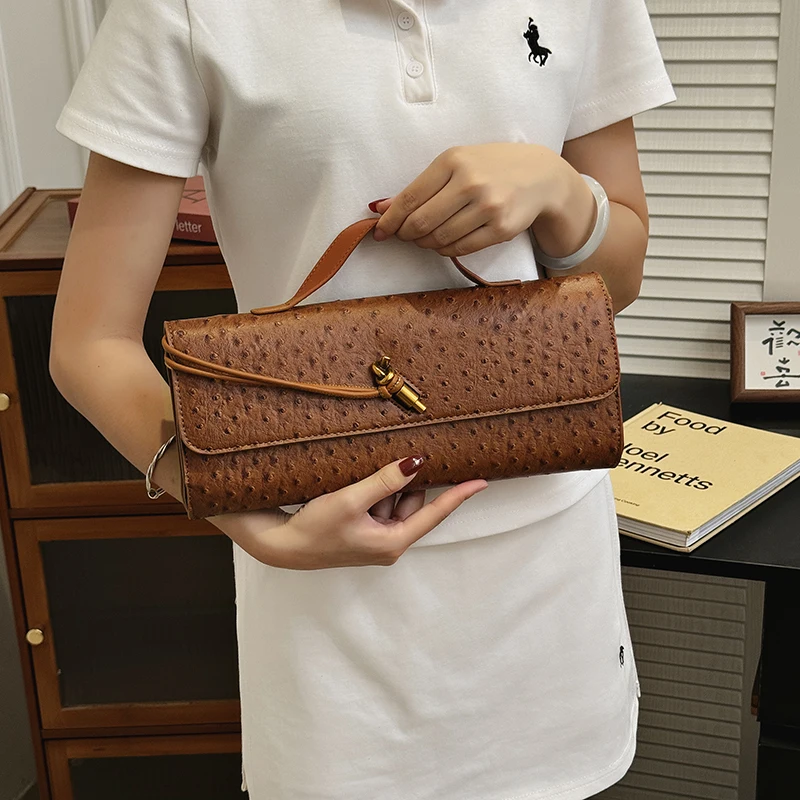 

Elegant Leather Shoulder Bag For Women, Crossbody Messenger Handbags Timeless Design By Famous Luxury Brand