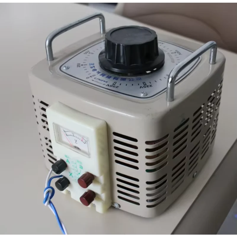 500VA single-phase AC copper variable transformer contact voltage stabilizer 220V