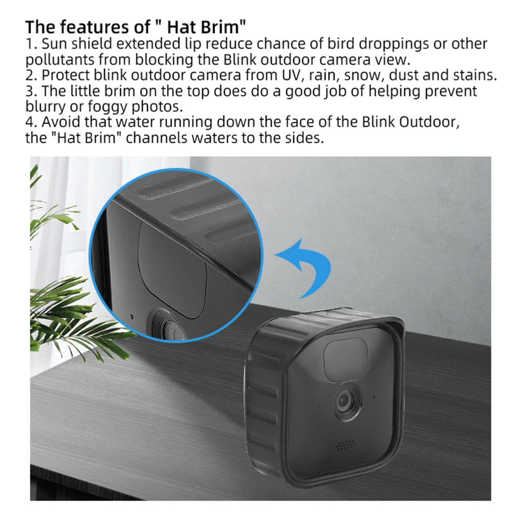 Silicone Protective Case Soft Cover Camera Protector Anti-scratch Accessories Compatible For Blink Outdoor/indoor/xt1/xt2