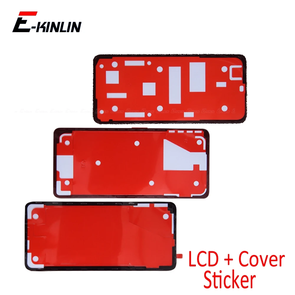 For Xiaomi Poco F5 F6 M6 X6 Pro Mi Civi 1S 2 3 4G LCD Display Screen Back Housing Cover Adhesive Sticker Tape Glue Parts