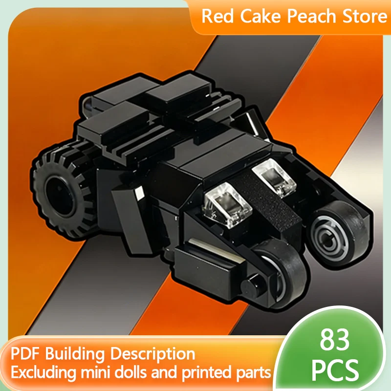 

Популярная модель фильма MOC, строительные кирпичи, специальные транспортные средства для героев, фильмов, модульная технология, детские праздничные подарки, сборные игрушки