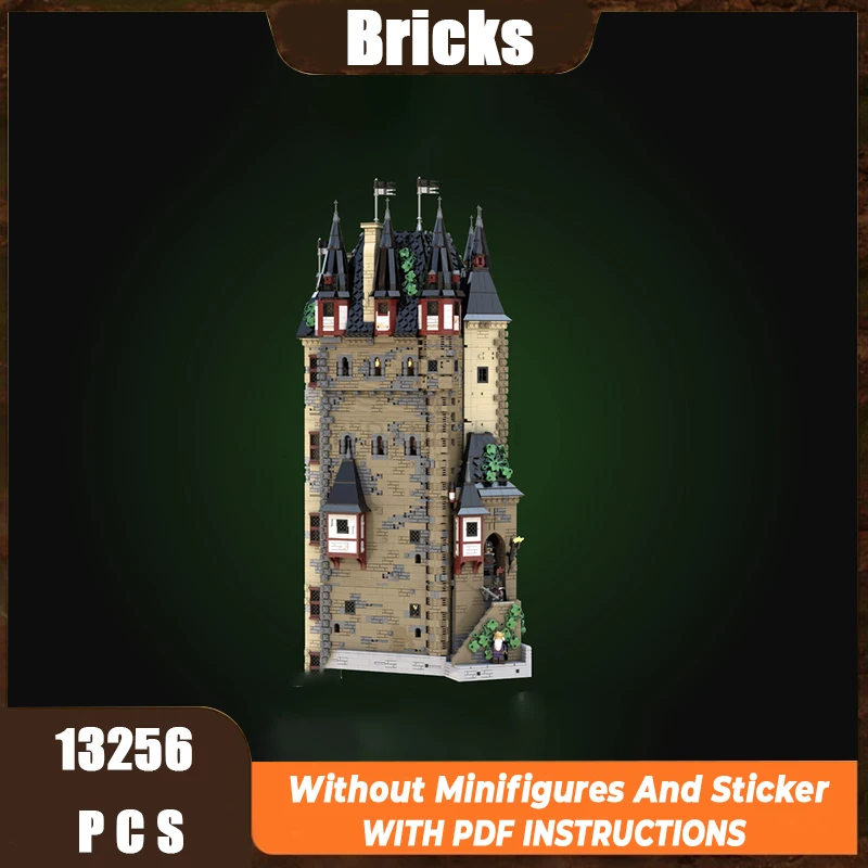 

Exquisite New Product MOC Building Blocks Medieval Architecture Model Technology Modular Children's Toy Gift DIY Assembly Set