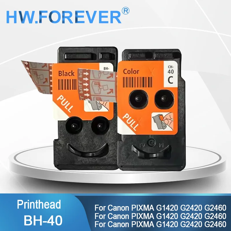 BH40 CH40 BH-40 CH-40 Printhead For Canon PIXMA G1420 G2420 G2460 G3420 G3460 G5040 G6040 G7040 GM2040 GM4040 Printer Print Head