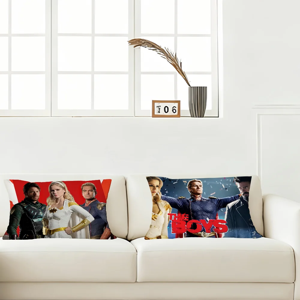 TV the B-Boys Pillow Case Cover Suitable For Sofa Bedroom Car Cushion Rectangular Back Cushion