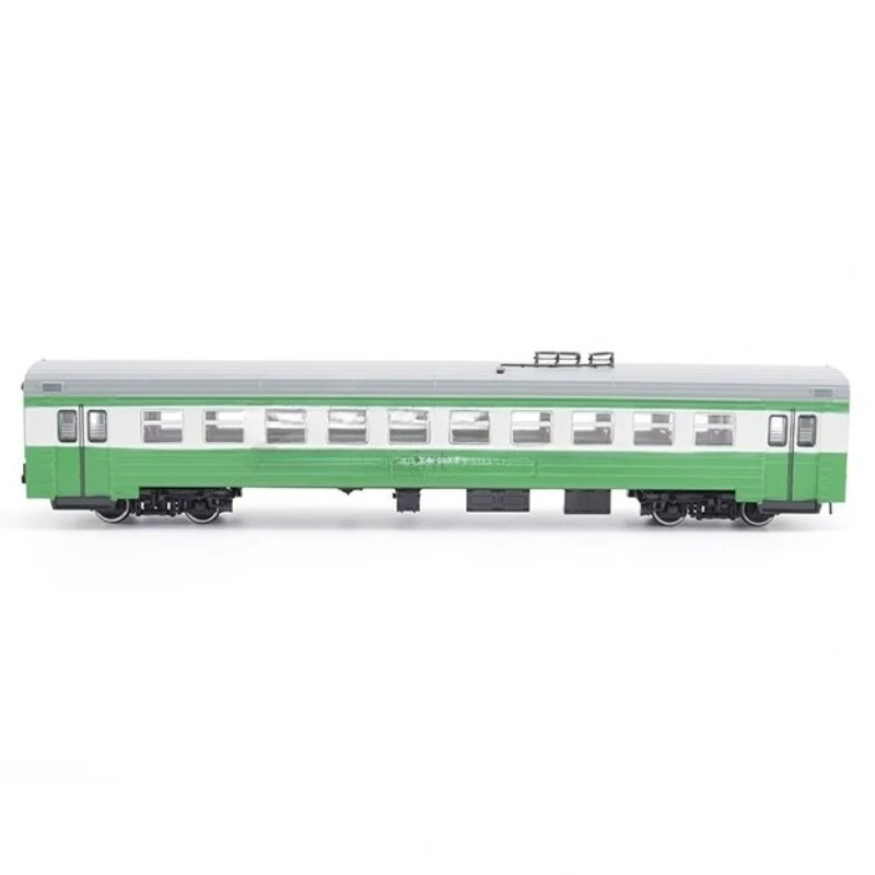 HO Type 1/87 Toy Train Soviet ED4M Train Finished Model Trailer Carriage Retro Rail Transit Ornaments JLKN025 Static Model
