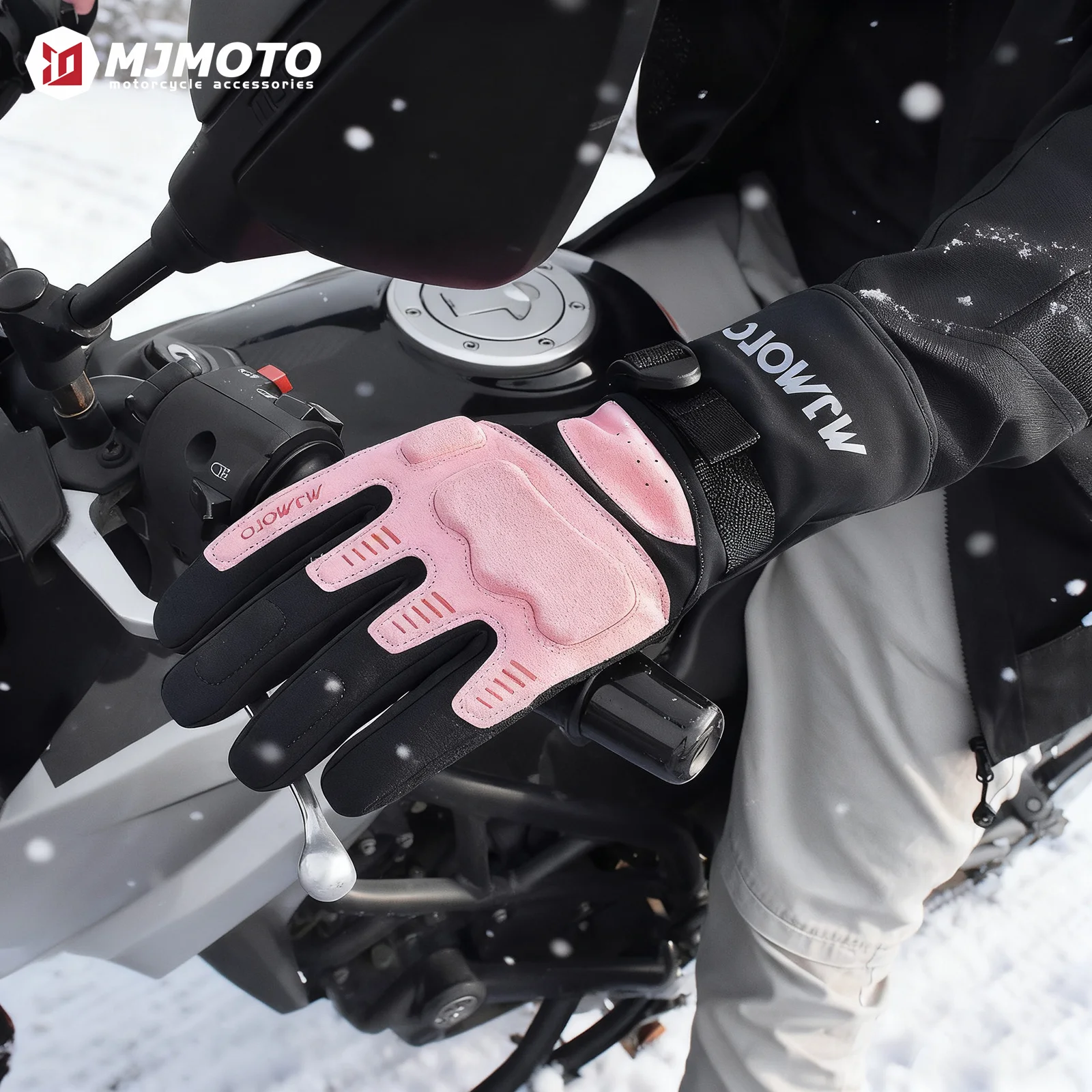 

Winter Keep Warm Motorcycle Gloves Men Women Touchscreen Motocross Gloves Waterproof Motorbike Gloves Dirt Bike Cycling Gloves