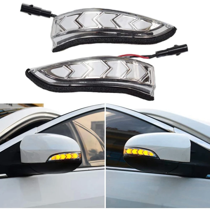 

Side Rearview Mirror Dynamic LED Sequential LED Light Turn Signal Light Indicator For Toyota Camry Corolla LEVIN EZ 2PCS