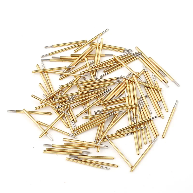 Imagem -04 - Pequena Cabeça Redonda Primavera Teste Sonda Agulha Tubo P160-j1 Diâmetro Exterior 1.36 mm Comprimento Total 24.5 mm Pcb Pogo Pin 100 Pcs