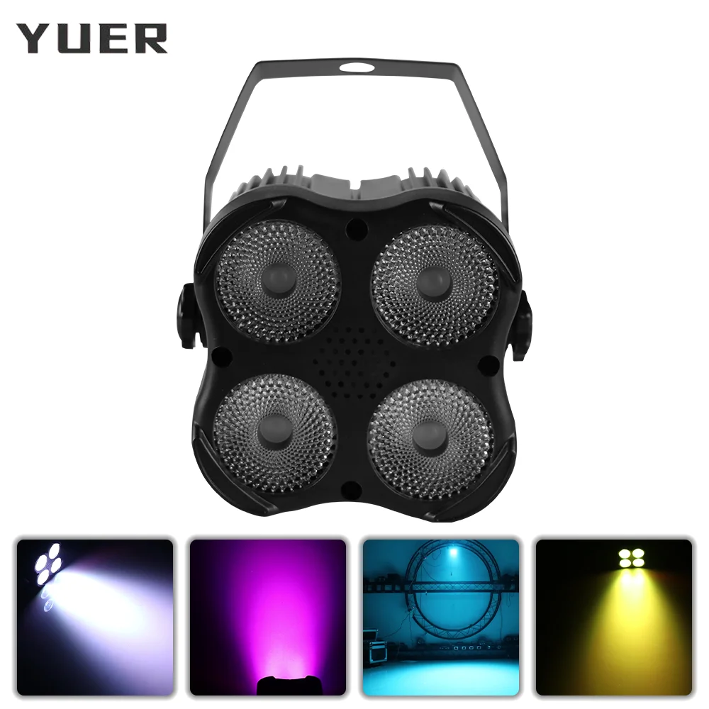 4 Eyes LED RGBW 4 in 1 Wash Par light Stage Effect Lighting For DJ Disco Home Party bar club DMX Control Sound Auto Remote Modes