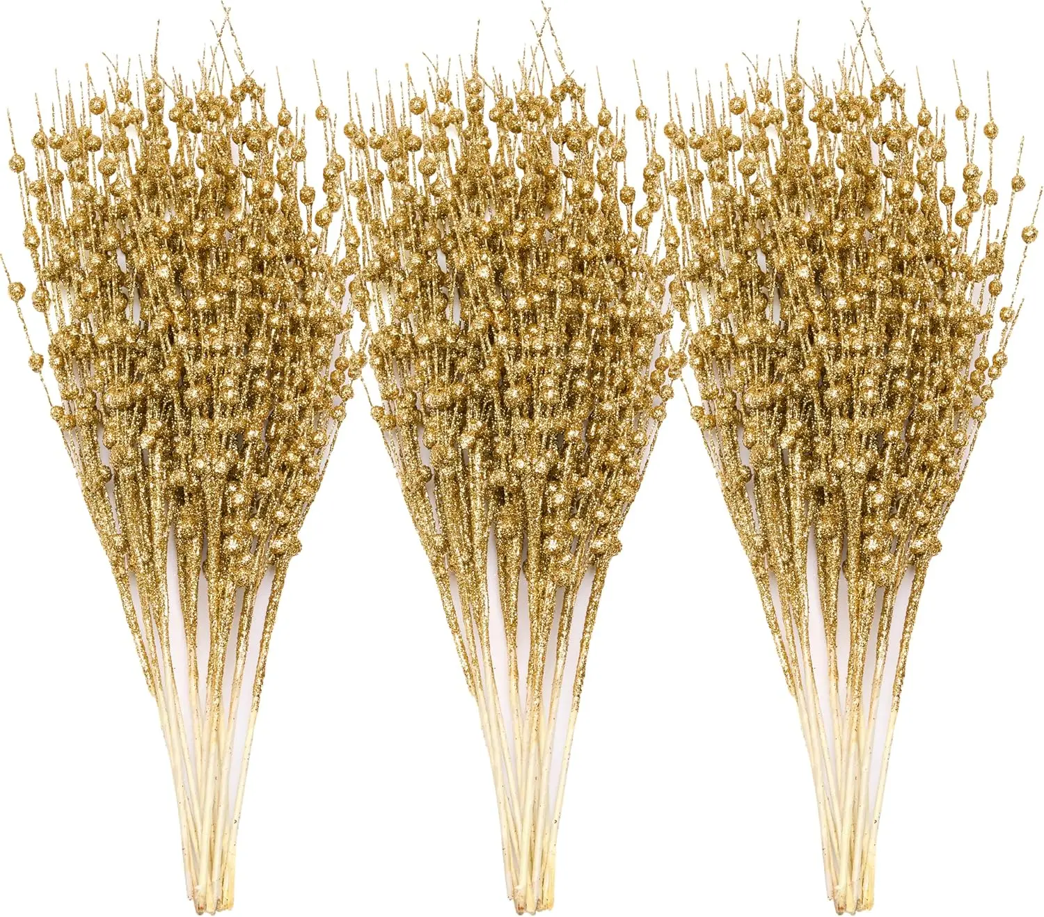 24 24 Pcs Christmas Tree Berry Stem (Red) Decorative Bead Sticks Glittery Twigs Picks Branches for Christmas Tree Small Vase Holiday, Wedding Party (17 Inches, Red) - Aliexpress Deal