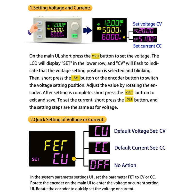 

【NEW LISTING】3X New XY6509X CNC Adjustable DC Power Supply Constant Voltage Constant Current Maintenance 65V 9A 585W Step-Down M