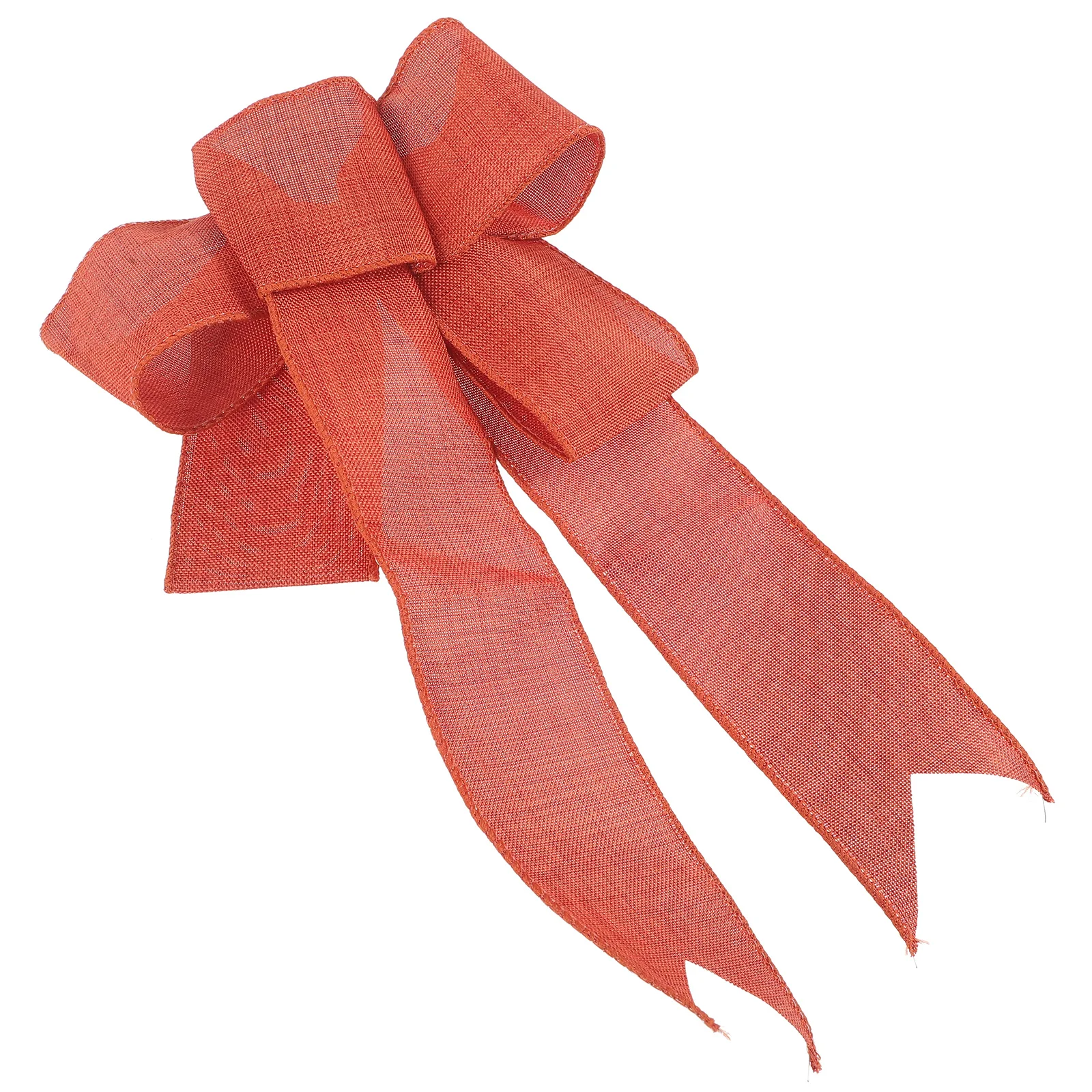 

Christmas Wreath Bow Big Fabric Decorative Bow for Front Door Tree Topper and Gift Box Christmas Front Door Decor