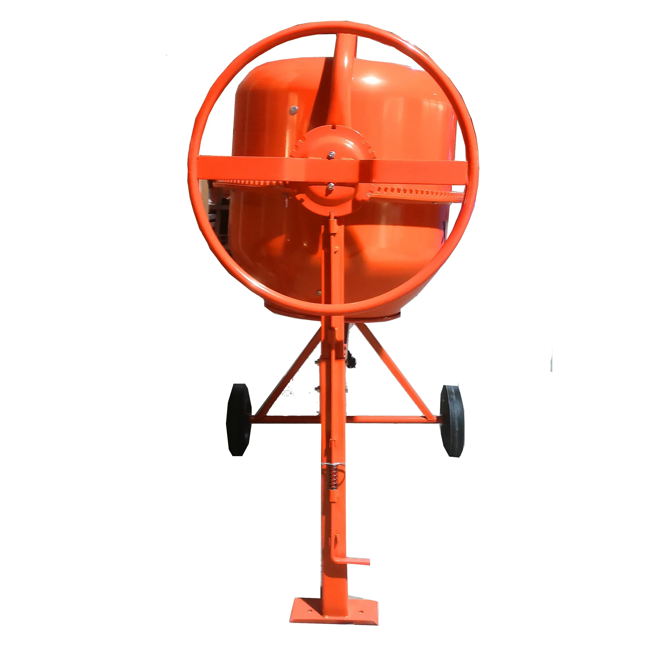 The best-selling concrete mixer 130l small electric equipment has a discounted price and is suitable for construction