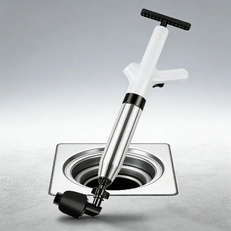 Home The Toilet Plunger is Suitable For Kitchen Floor Drains And Can Instantly Unclog Blocked Toilet Drains Through Air Pressure