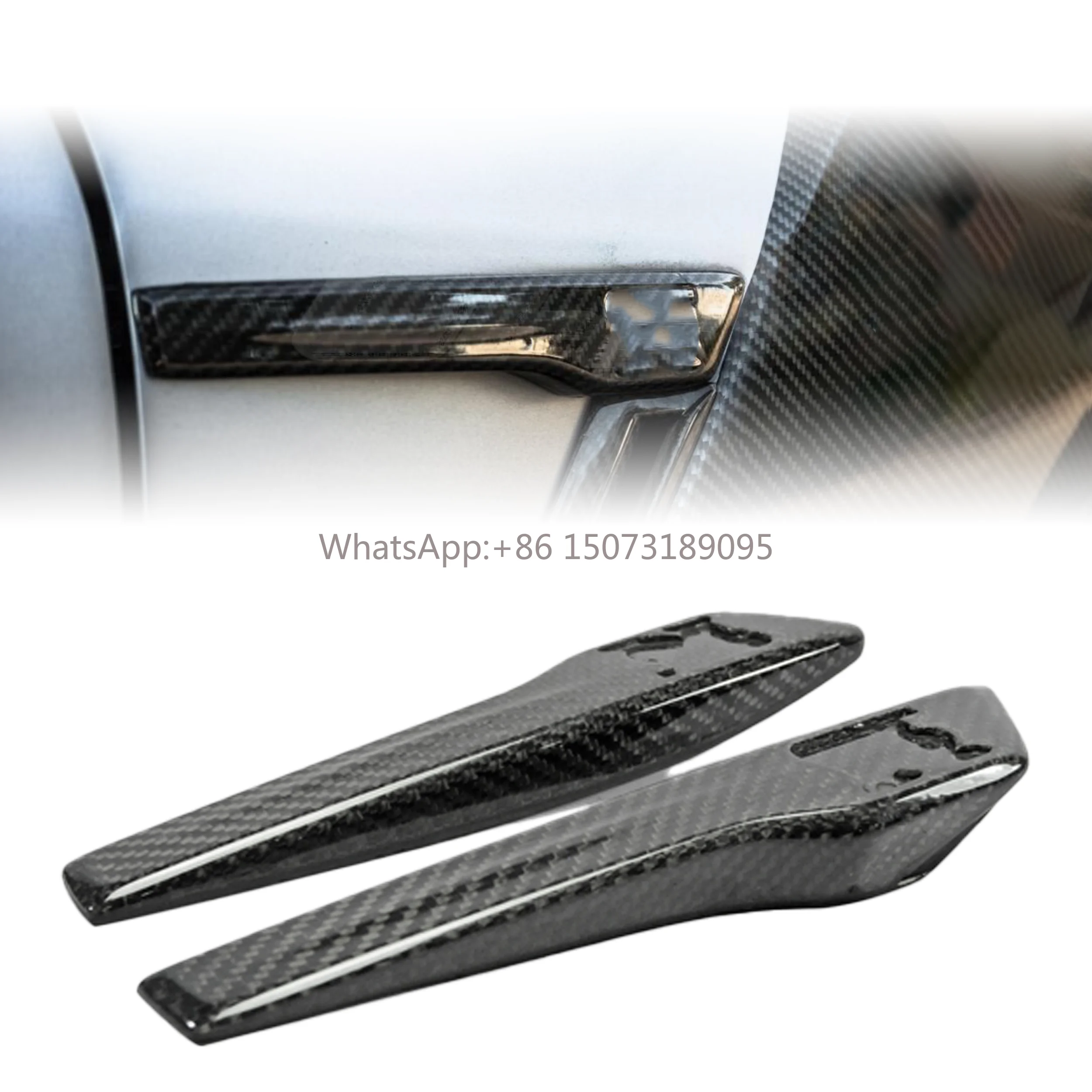 

GTR R35 2017 MY17 Carbon Fiber OEM Style Front Fender Logo Emblem Replacement