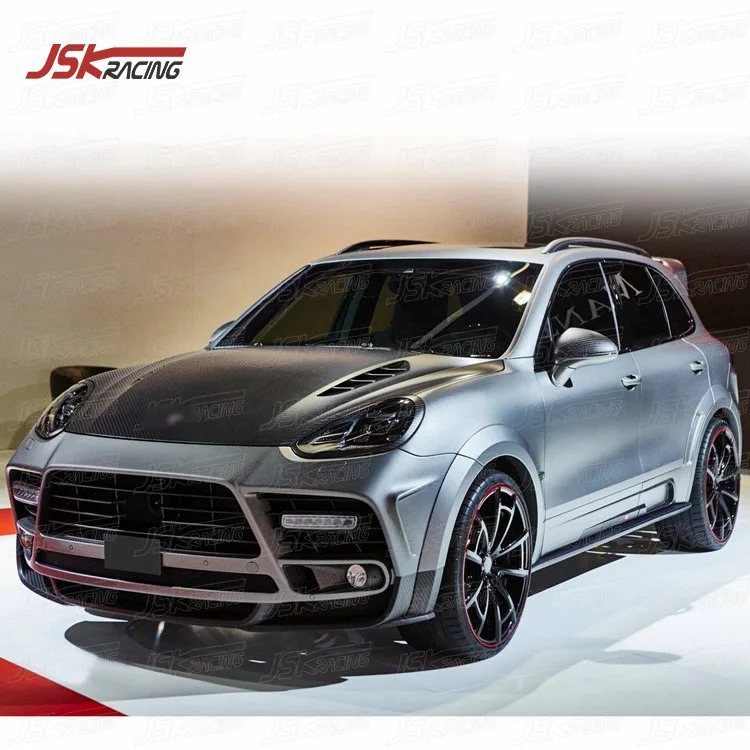 M STYLE HALF CARBON FIBER BODY KITS for 2015-2016 PORSCHE CAYENNE