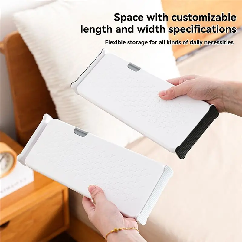 Extendable Drawer Divider Set Of 6- Freely Combinable Partitions For Bookshelves, Wardrobes& Kitchens-A68E
