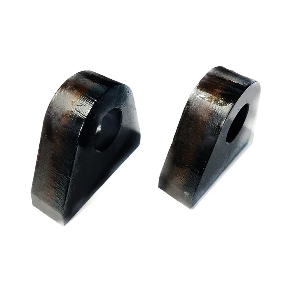 2 Piece Steel Clevis Bracket For Truck Towing And Recovery Welded Latches Stable Mounting For Bumpers And Trailers