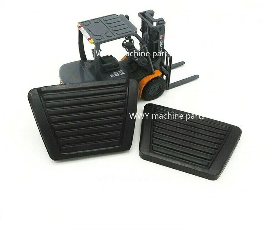 2PCS New Forklift Clutch Brake Pedal Foot Pad Rubber Mat For HELI HANGCHA Machine