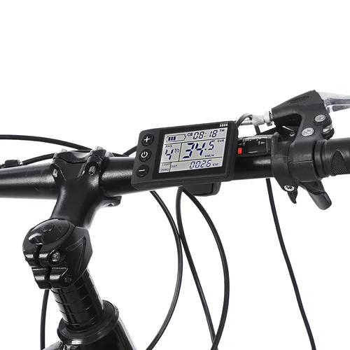 Imagen 2 del producto Panel de pantalla LCD para bicicleta eléctrica de 24V-48V y Kit de controlador de Motor sin escobillas medidor de pantalla impermeable controlador sin escobillas