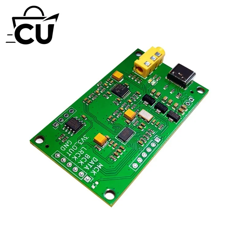 ES9038Q2M I2S DSD digital audio input DAC decoding board, development board demo demonstration module