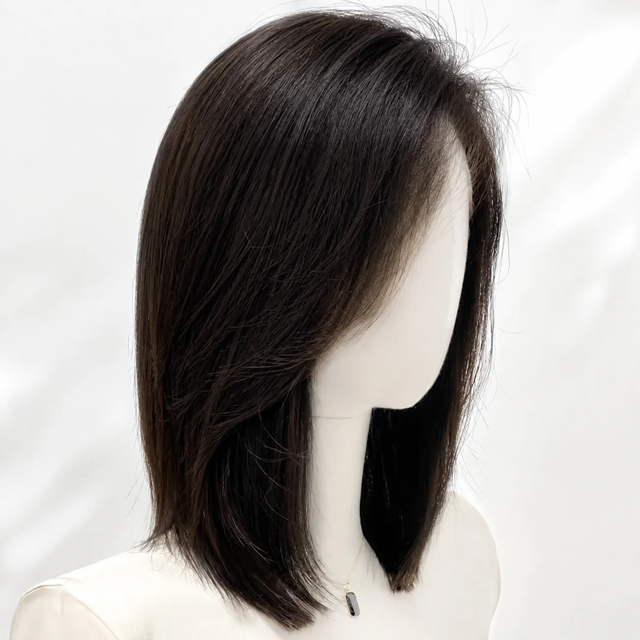 6x6 Silk Top Base Full Lace Human Hair Wig Silky Straight Peruvian Remy Hair Pre Plucked Silk Base Full Lace Wig With Baby Hair