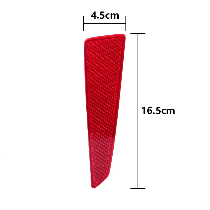 Car Rear Reflector Light For Lexus RX350 RX450 2016 2017 2018 Bumper Reflector Lamp Tail Warning Brake Light Car Accessories