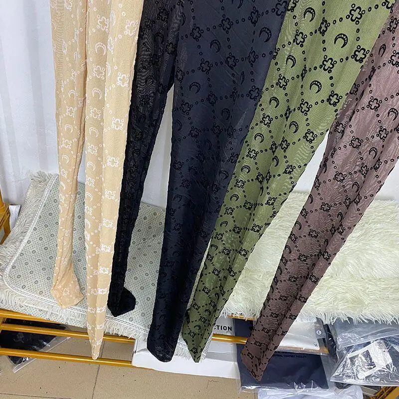 المرأة تي شيرت طويل الأكمام الجوف خارج شبكة أعلى الربيع أزياء شارع العليا حار فتاة الرجعية الكلاسيكية تصميم حافة الفطر #6