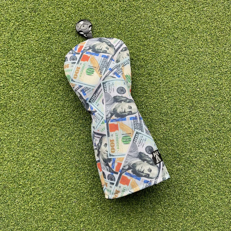 Golf Club #1 #3 #5 Wood Head covers Driver Fairway Woods Cover  Putter Headcover Nylon cloth Dollar