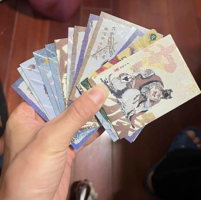 Genuine KAYOU Journey To The West Battle for Heaven Supreme Pack Cultural Peripherals Character Collectible Cards Holiday Gifts