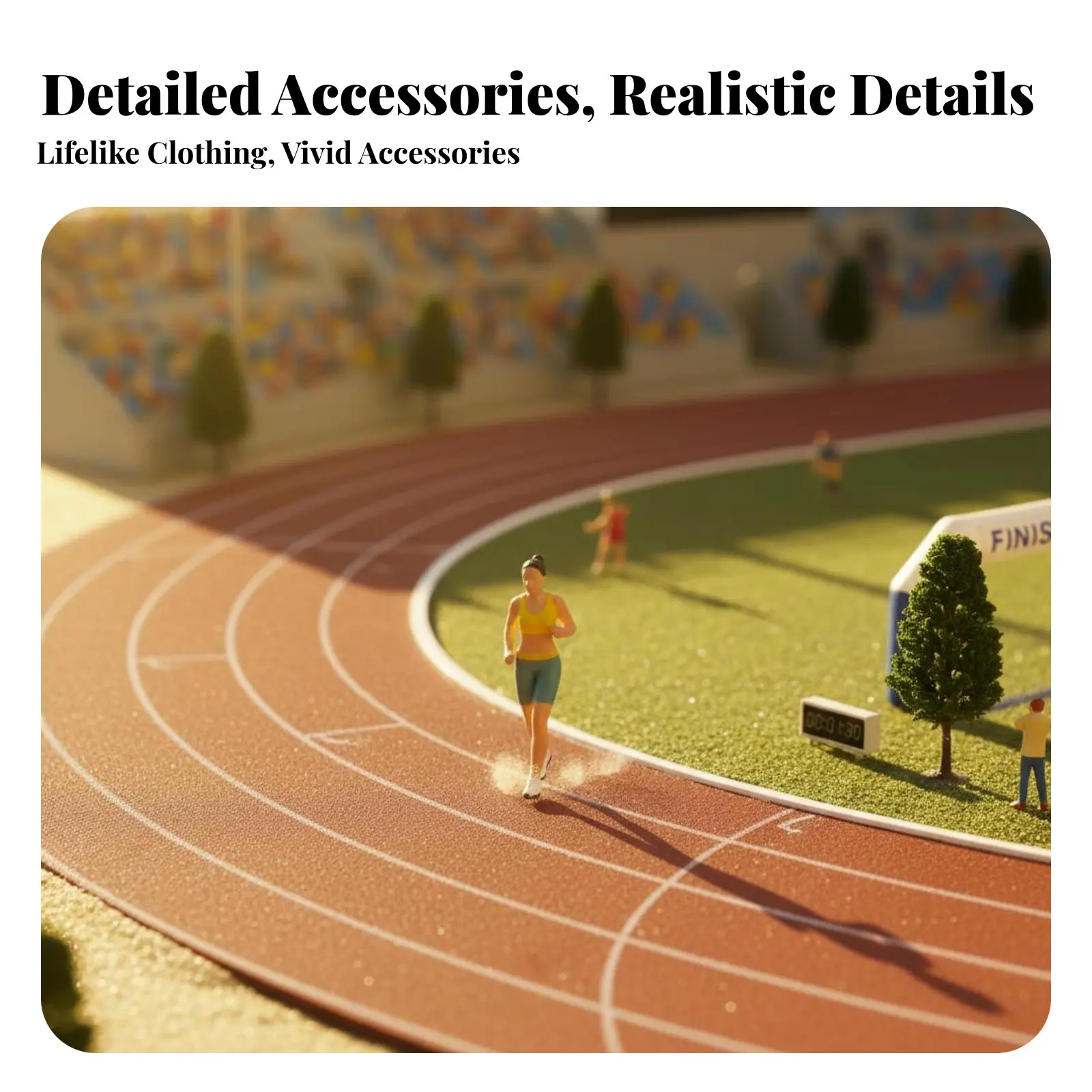 

Architectural Model People DIY Undertaking Ready Miniature People Figurines Architectural Model Figure Realistic Features