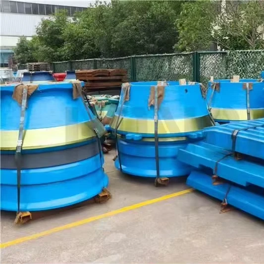 Custom  Made  Jaw Cone Crusher Spare Parts Mantle and Bowl Liner Crusher Cone Liner