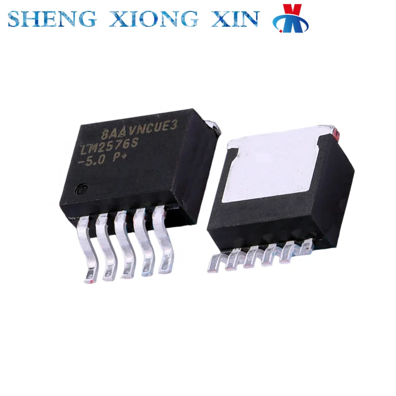 

2pcs/Lot LM2576SX-5.0/NOPB Encapsulation TO-263 Voltage Regulator LM2576S LM2576SX Integrated Circuit