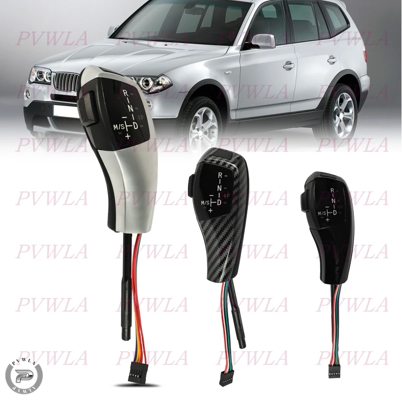 

LED Automatic Gear Stick Shift Knob Handball For BMW 3Series E46 X5 E531999-2006/5Series E60/E61 X3 E83 2004-2010 Shifter Lever