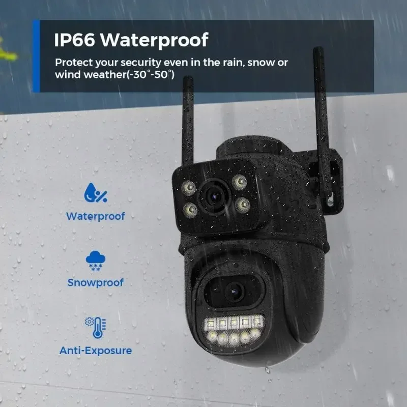 8K Tuya كاميرا الأمن الأساسية طقم المنزل 16 قناة في الهواء الطلق Cctv نظام الكاميرات المصرية Nvr 4K 12 Mp مجموعة المراقبة