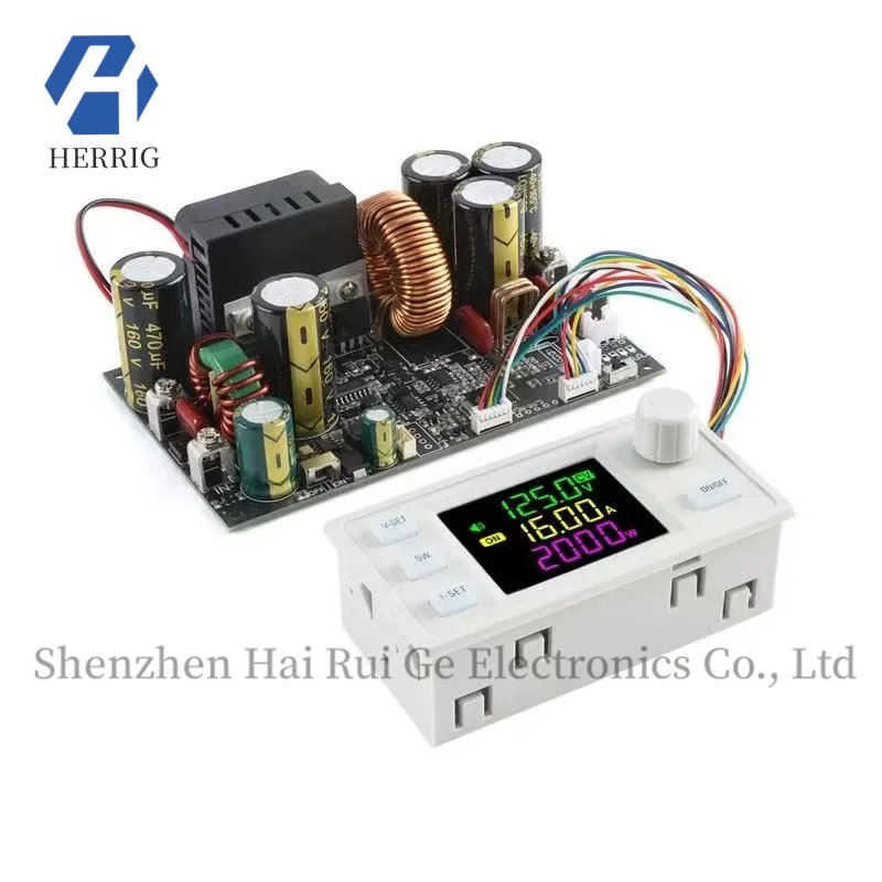 

Original XY12522DCadjustableCNCvoltage stabilized power source constant voltage constant current module125V/2000Wtrue thIrird