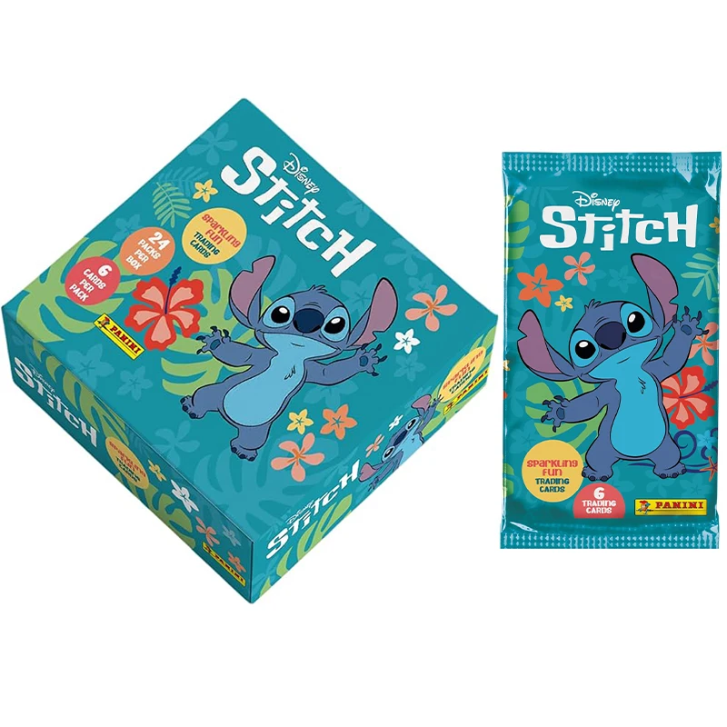 Panini Stitch ruilkaarten doos met 24 zakjes kaartcollectie cadeau