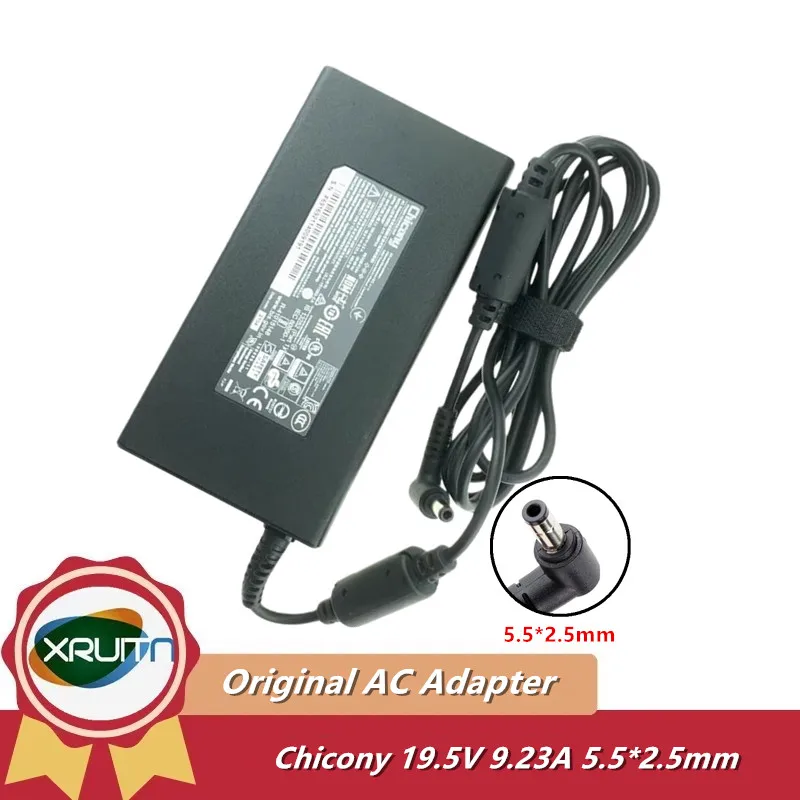 

Genuine 180W Chicony A17-180P4A 19.5V 9.23A Laptop Adapter A15-180P1A For CLEVO P950HR N850HP6 MSI GE72VR GS63VR GS43VR WS63VR