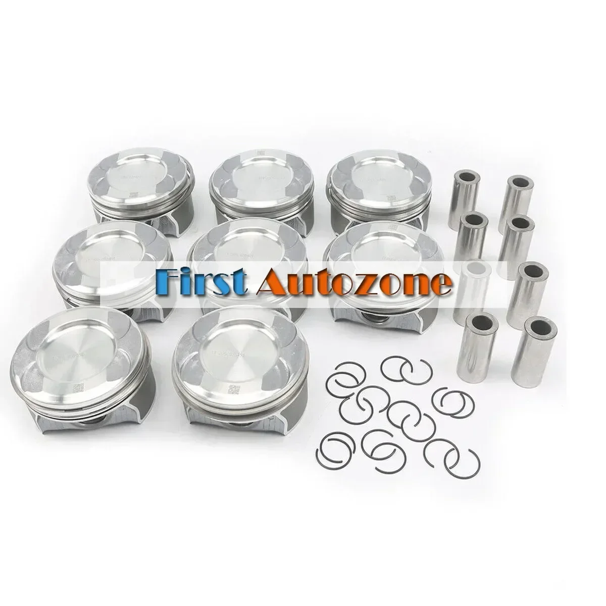 8PCS Engine Pistons Kit A2780302317 2780300100 Φ92.9mm Φ24mm For Benz X166 W166 W221 W222 4.6L 4.7L