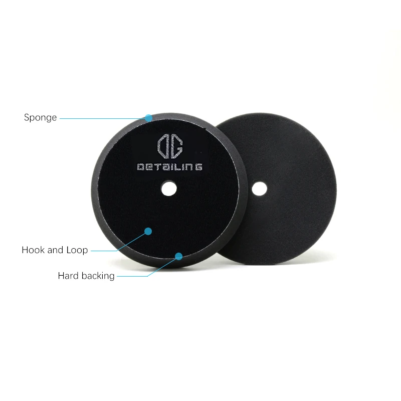 DETAILING 3 "/5"/6 " Auto Polieren Schwamm Pads 80mm/130mm/155mm Schaum Polieren polnischen Pad DA/RO/GA Polieren Maschine Wachs Pads