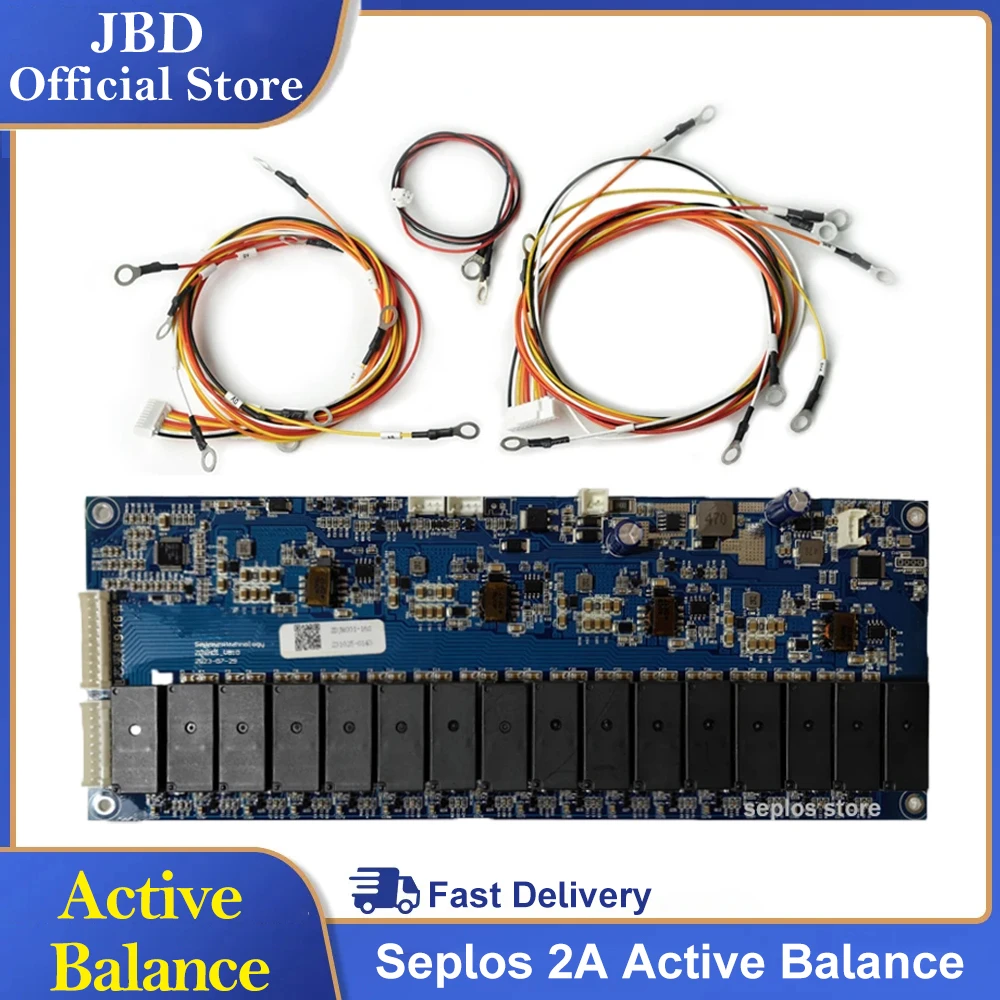 

Seplos 2A Active Balance Board For LFP LiFePO4 Lithium Energy Storage Battery Management Monitoring