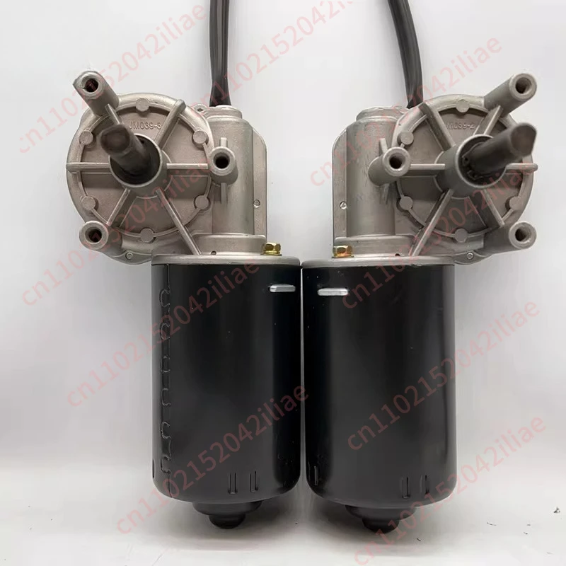 DC turbine geared motor 24V speed control motor large torque low speed high power forward and reverse rotation