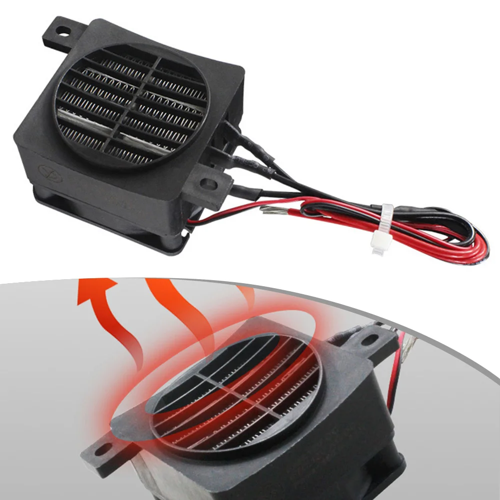 

DC 24V 200W Room Heater Energy Saving PTC Car Air Fan Heater Constant Temperature Heating Heaters Safe Home Accessories