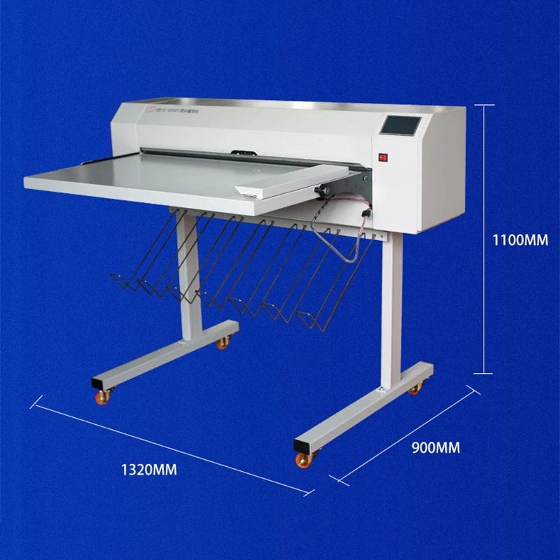 DC-4000DT Fully Automatic paper folding machine Digital Engineering Drawing High Speed Folder drawing paper origami machine