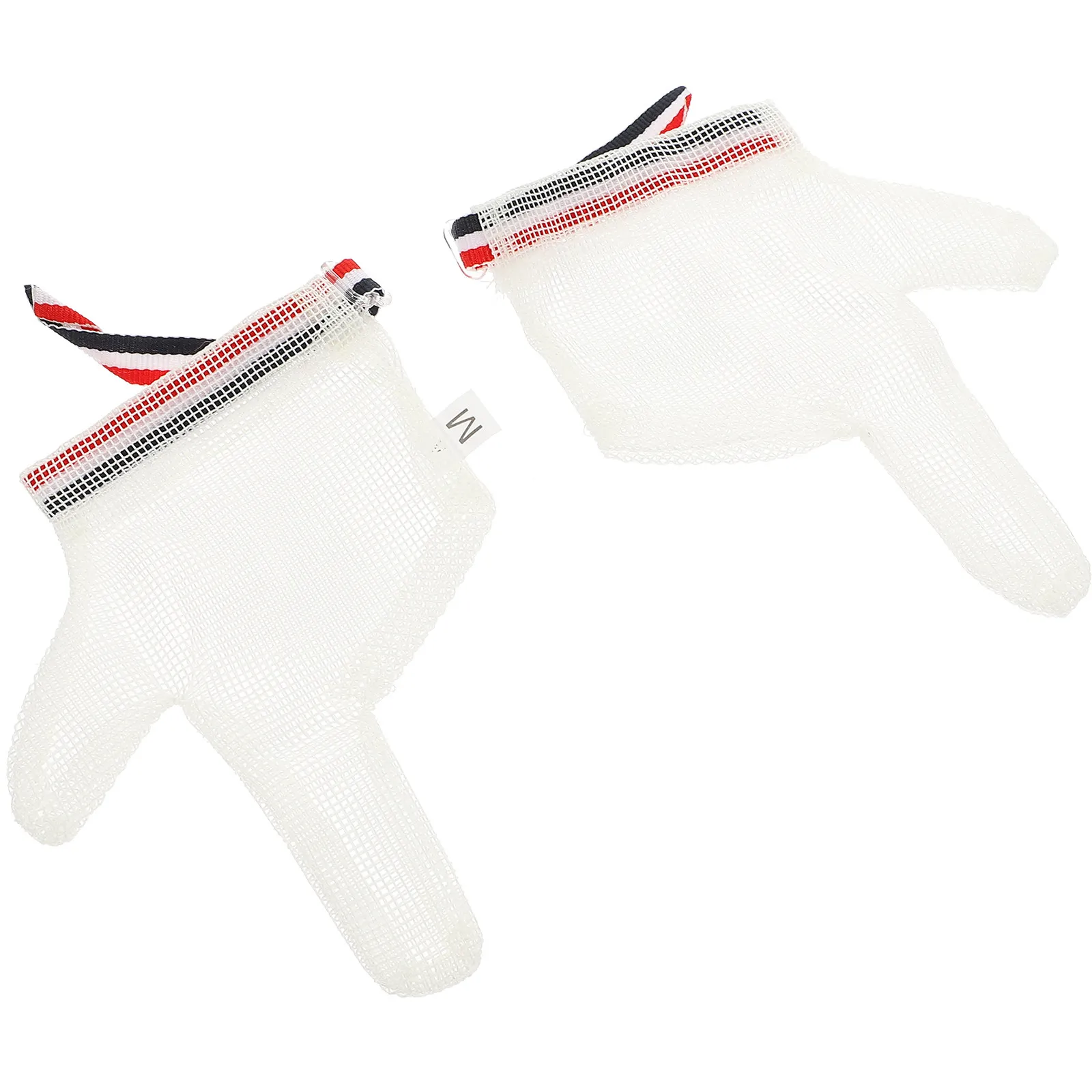 

1 Pair Baby Finger Sucking Stop Gloves Infant Anti-Biting Breathable Adjustable Thumb Protector Soft Mesh Infant Fingers Guard