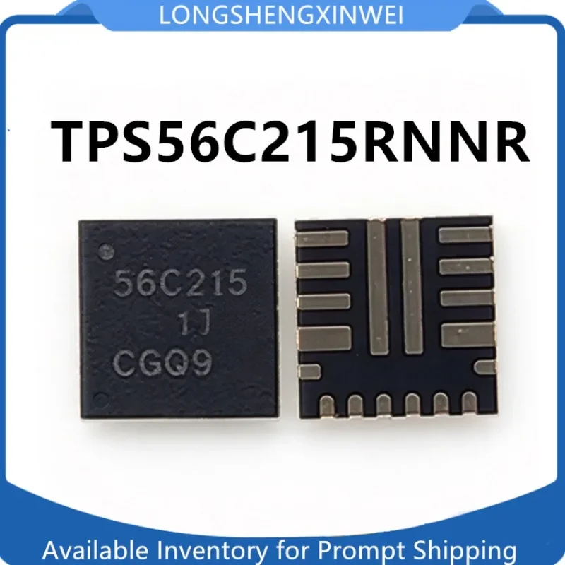 1PCS TPS56C215RNNR TPS56C215 Silk Screen 56C215 QFN-18 New Original 12A Synchronous Buck Converter DC-DC Chip IC in Stock